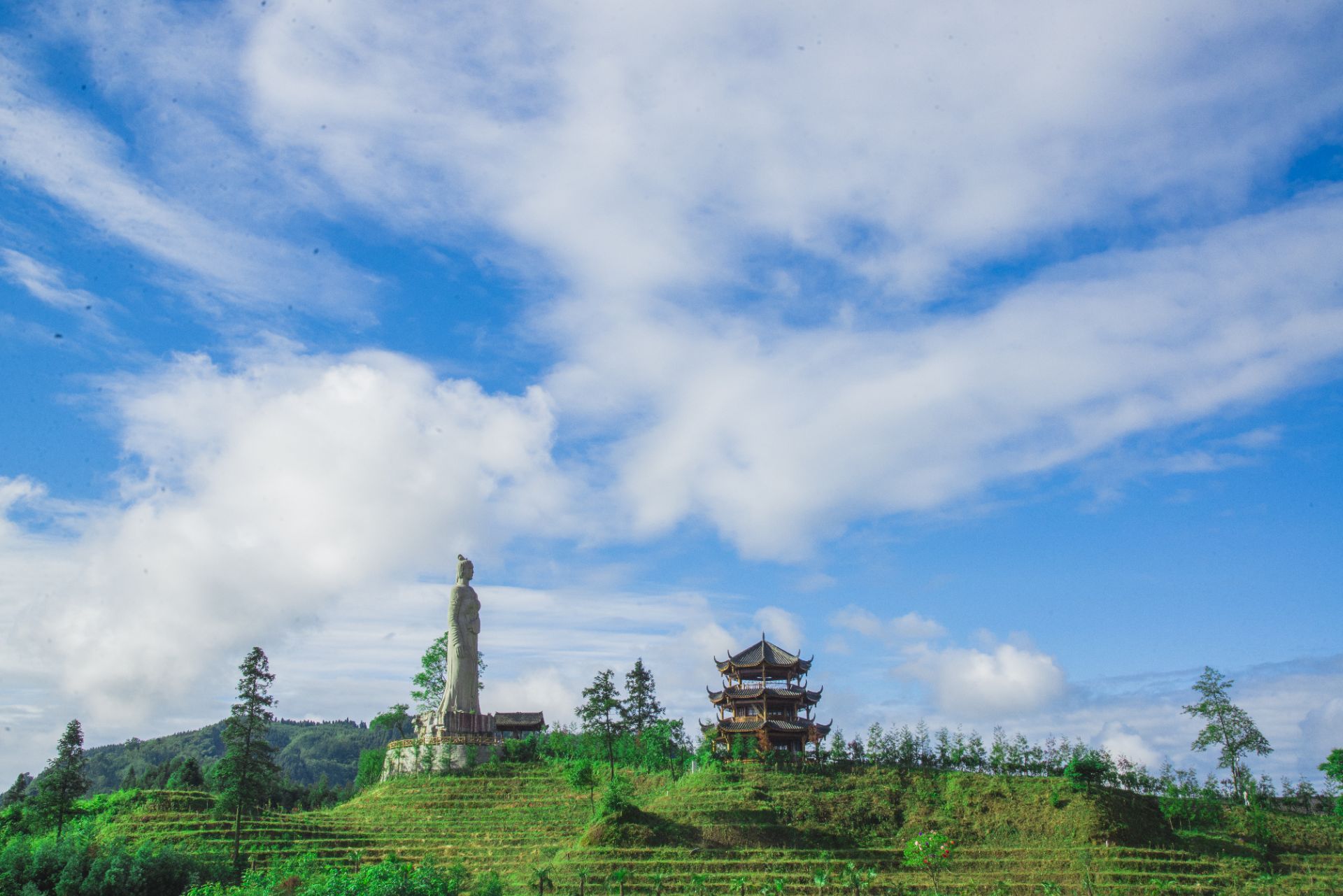 邛崃南宝山景点图图片