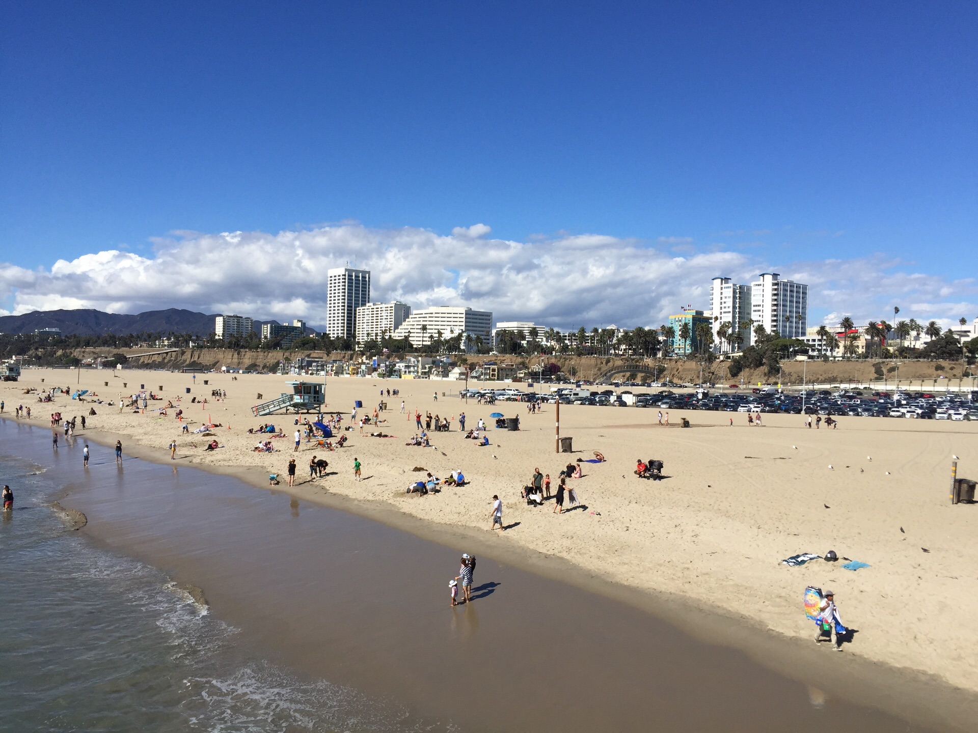 【携程攻略】洛杉矶圣莫尼卡海滩景点,santa monica beach 是一个非常