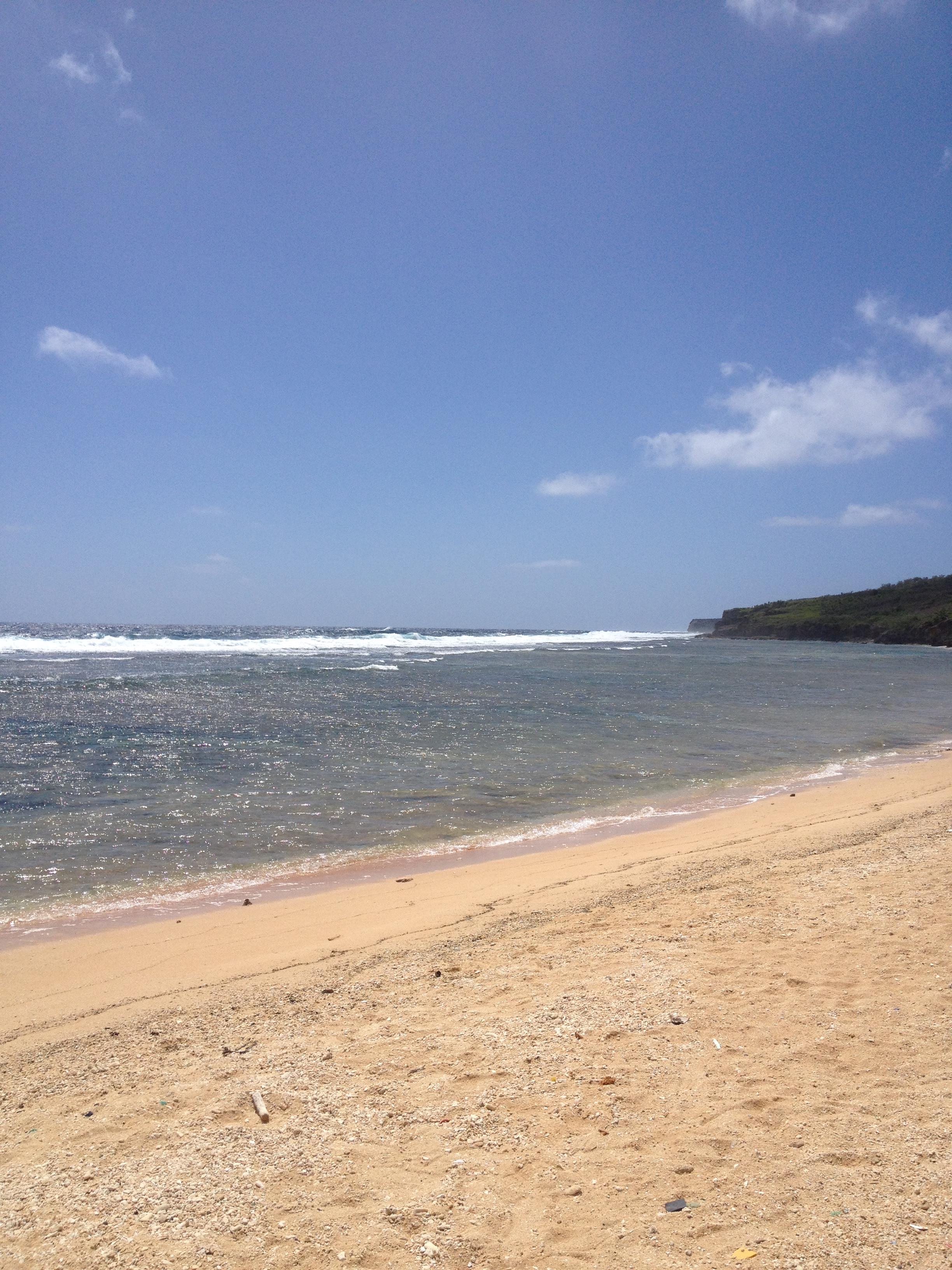 携程攻略】塞班岛坦克海滩(塞班岛星砂海滩)景点,很一般般的一个沙滩