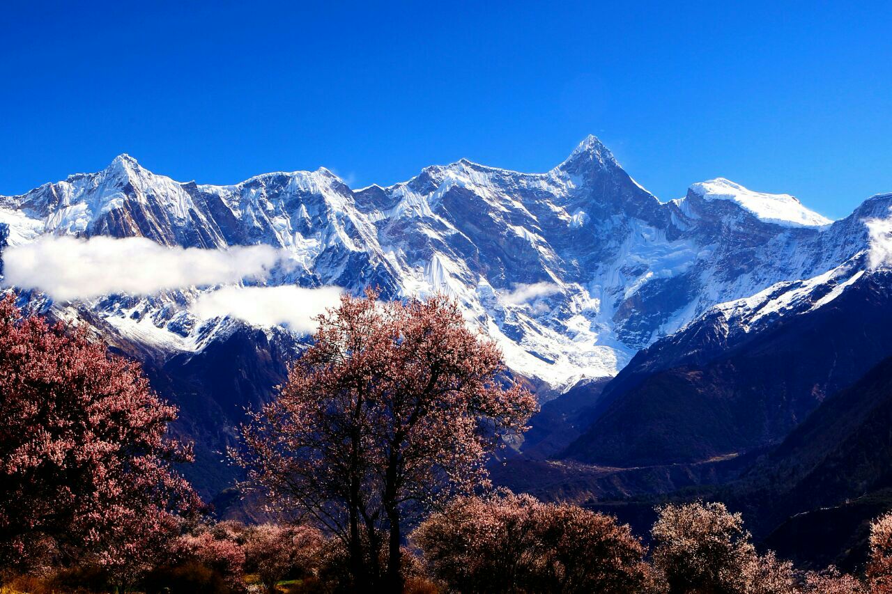 【携程攻略】林芝南迦巴瓦峰景点,看美景首先注意的是景色对应的是