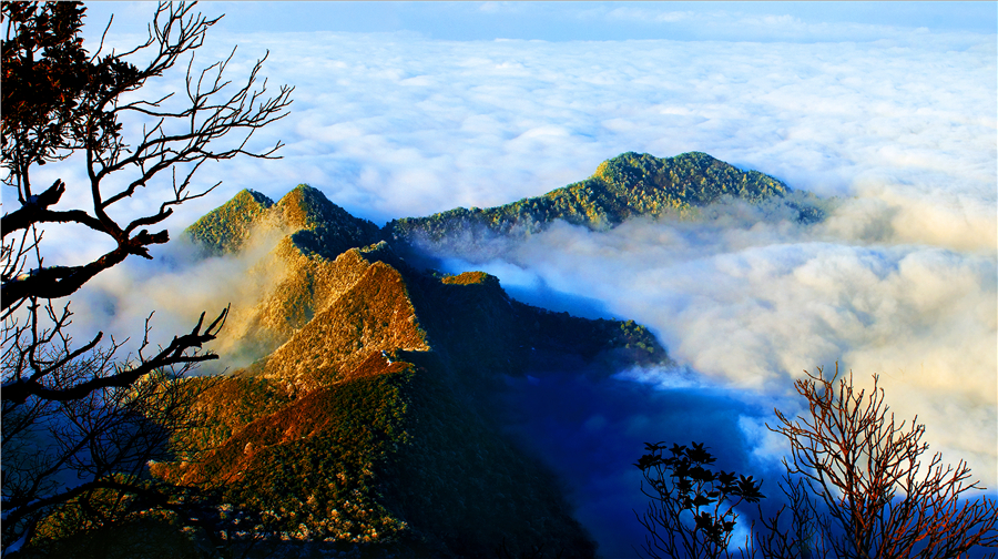 金佛山曲谱_南川金佛山