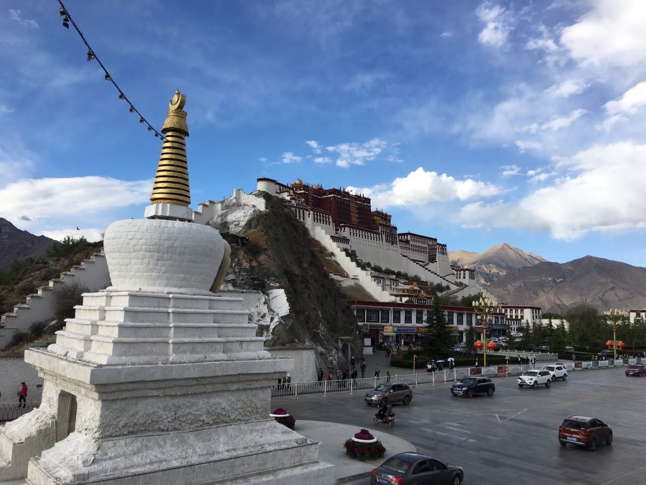 布达拉宫药王山观景台