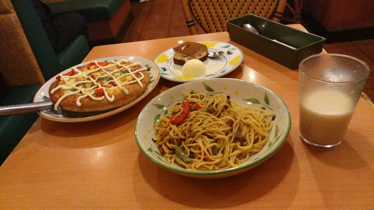 2021萨莉亚意式餐厅(人民南路店)美食餐厅,服务很棒,饮料品种多,可能.