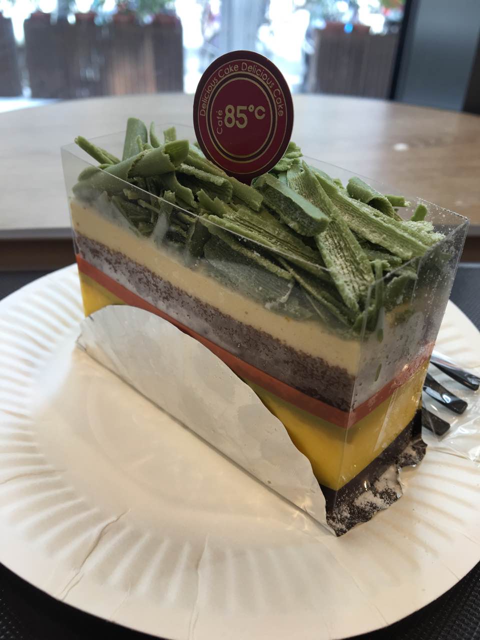 202185度c(莆田万达店)美食餐厅,巧芒芝士蛋糕有点甜,口感很.