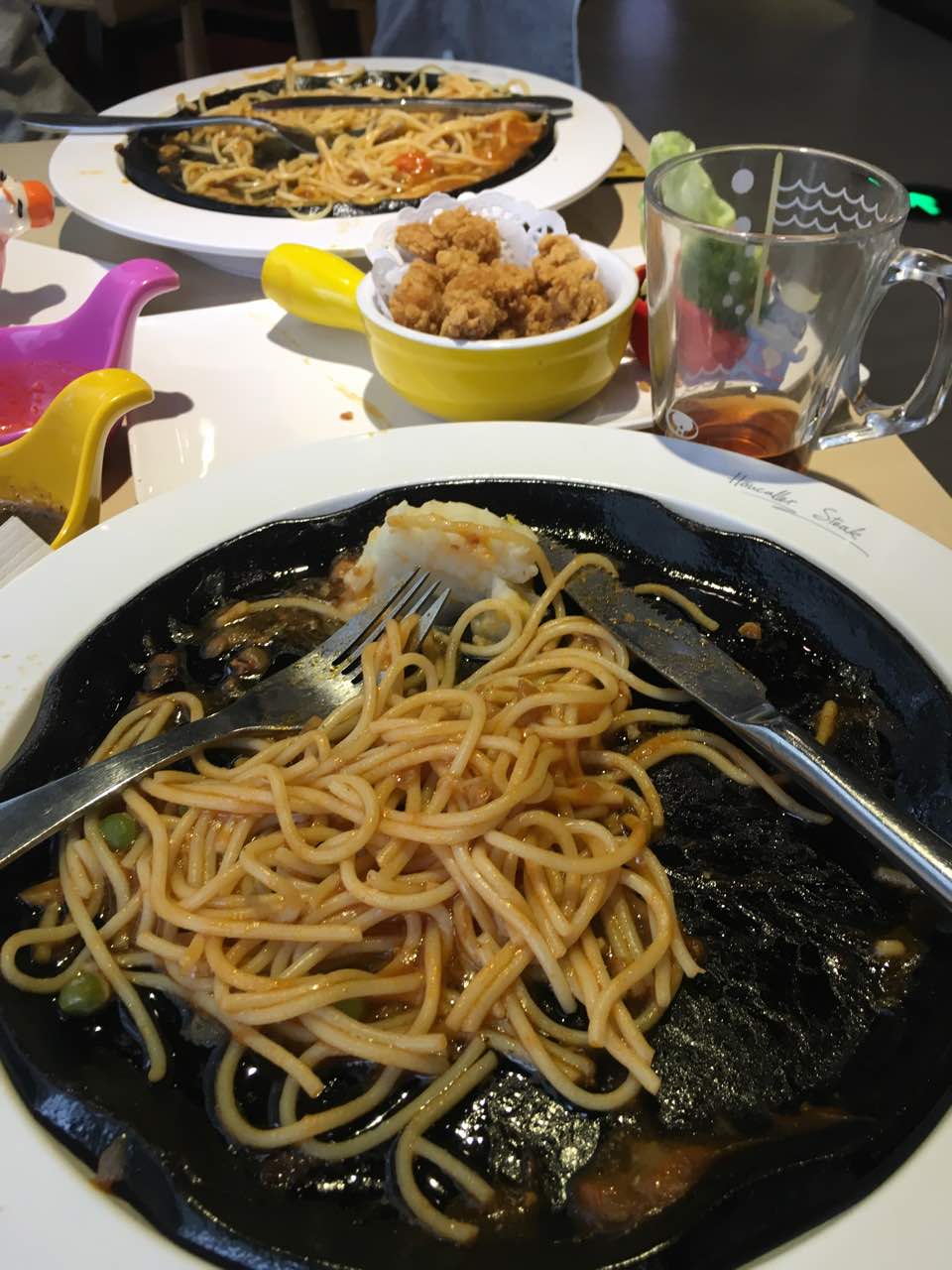2020豪客来牛排(重庆大学城熙街店)美食餐厅,环境好,宝贝套餐小孩吃了