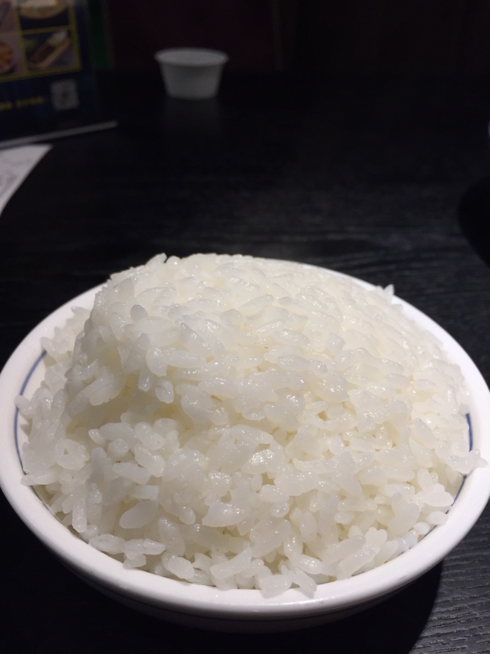 叫了份米饭,感觉超级香,大概是饿了吧,特好吃.