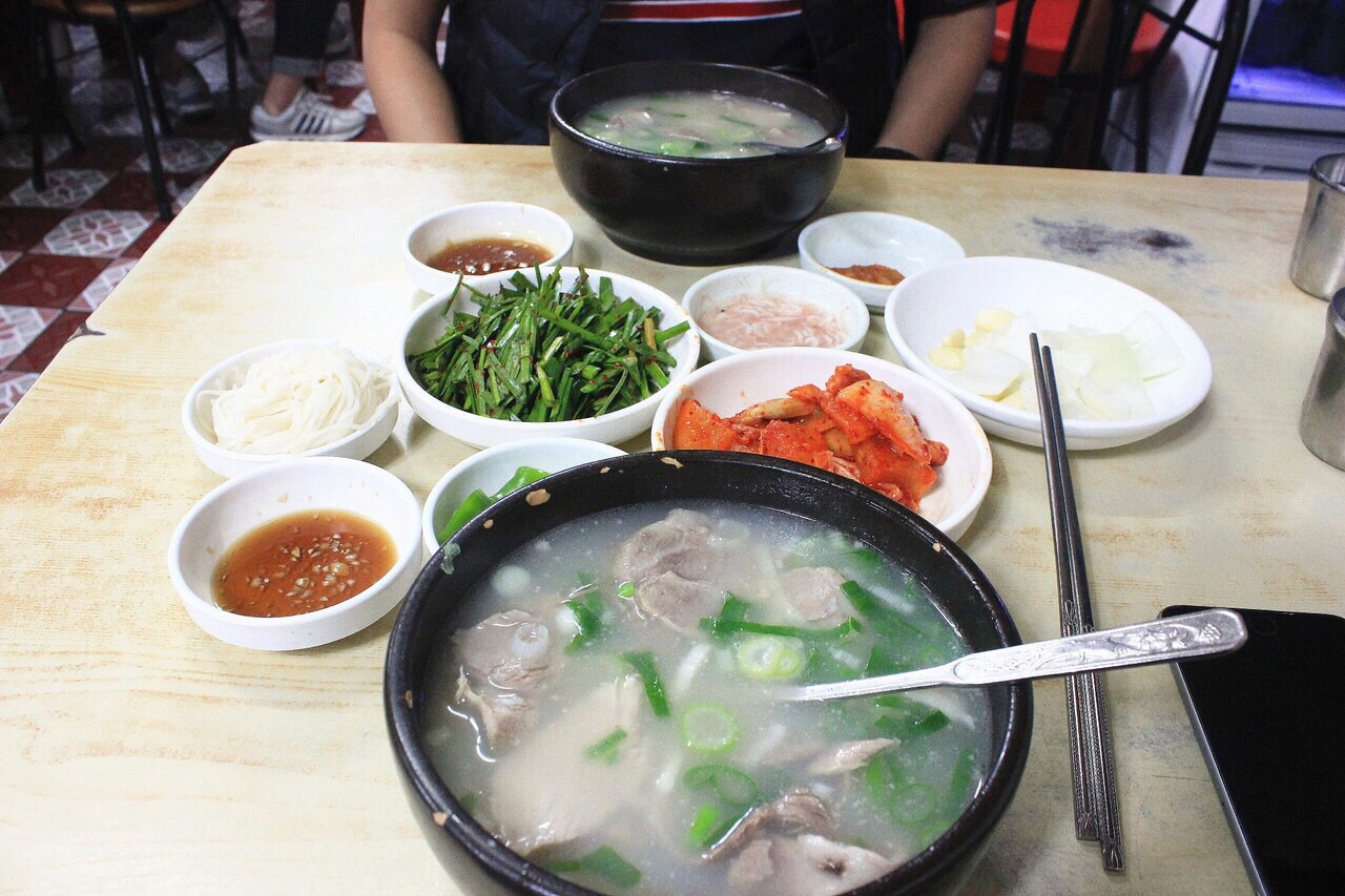 密阳米肠猪肉汤饭