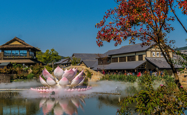 拈花湾不是日本京都 它的秋景却同样醉人 无锡游记攻略 携程攻略