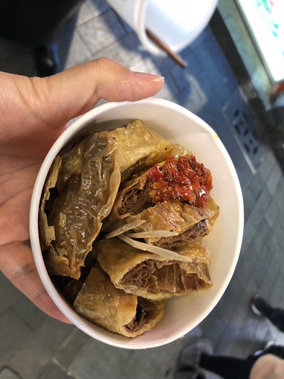 上海疯狂box包脚布(豫园商城店)好吃吗,疯狂box包脚布(豫园商城店)