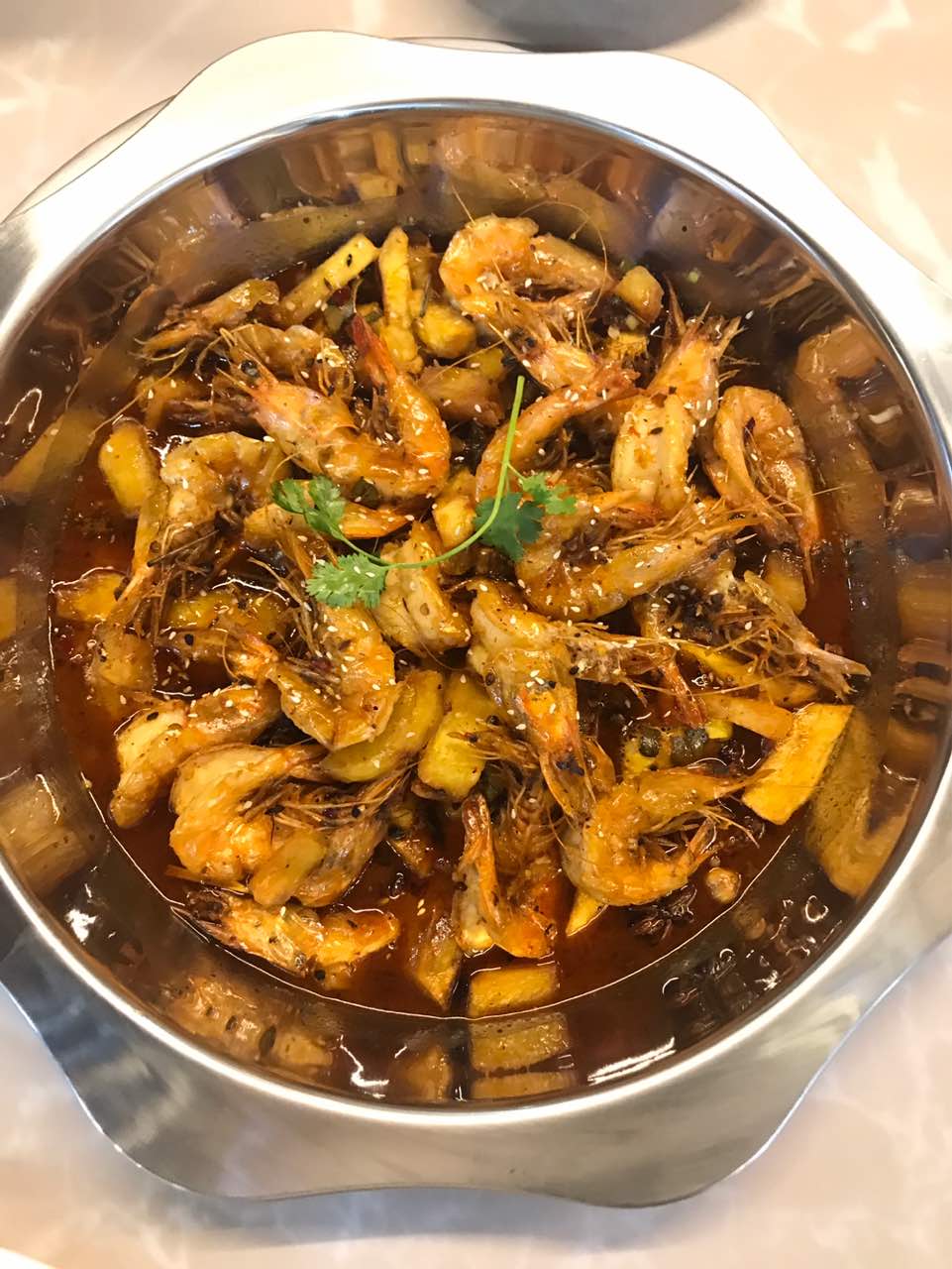 2020阿田大虾火锅(武清荔隆店)美食餐厅,还不错,大虾很大很好吃 挺入.