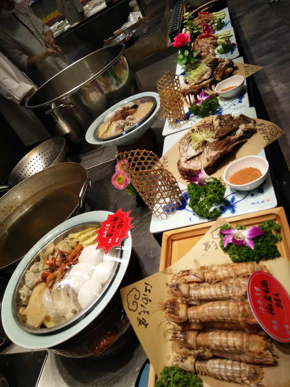 2019江南民家(石祥路店)美食餐厅,第一次吃明档菜,感觉蛮有食.