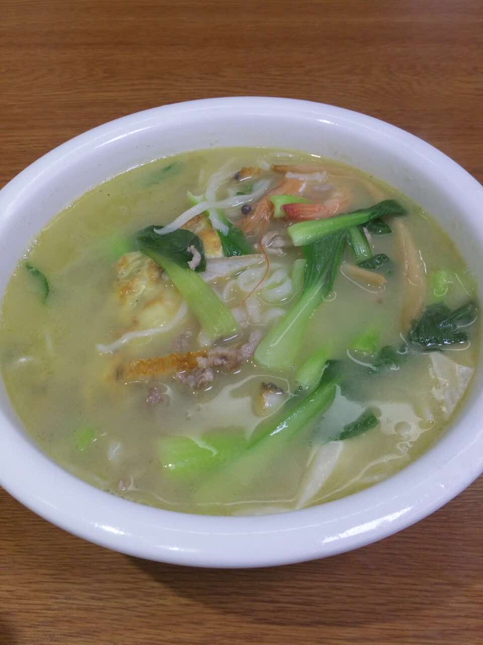 特色海鲜姜汤面