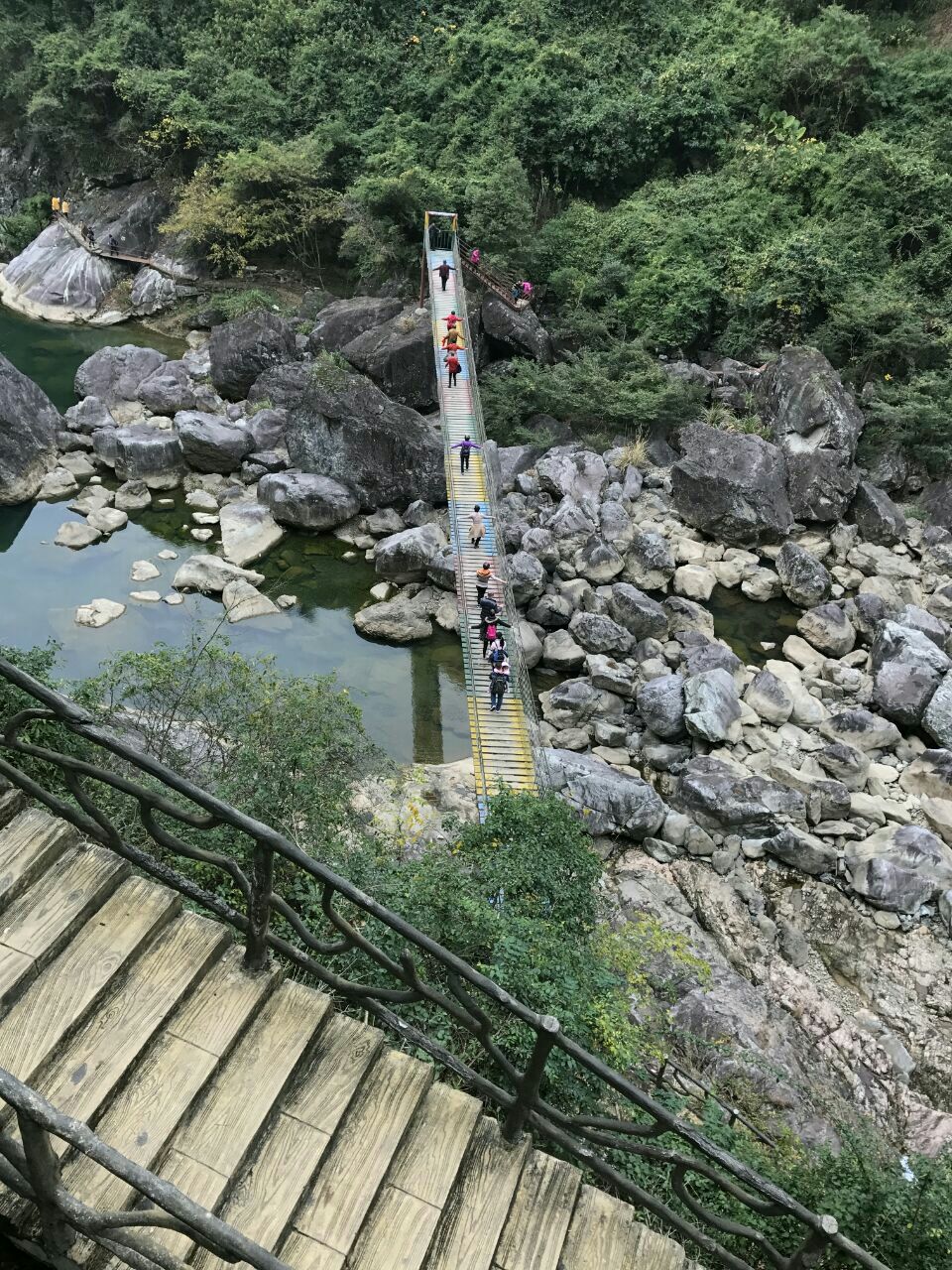 九鲤溪瀑景区图片图片