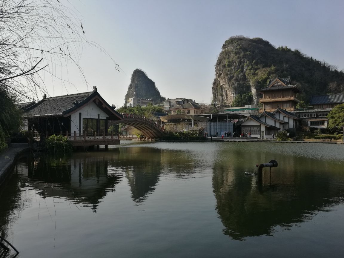 阳朔龙潭古寨景区,阳朔龙潭古寨_大山谷图库