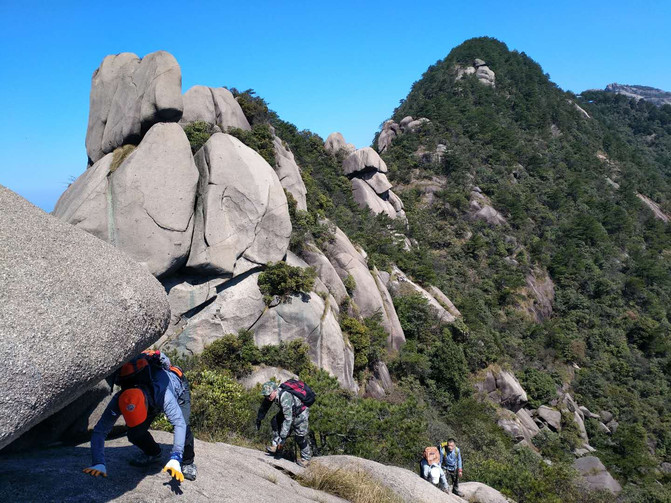 相见难别亦难-记江西灵山西台峰穿越
