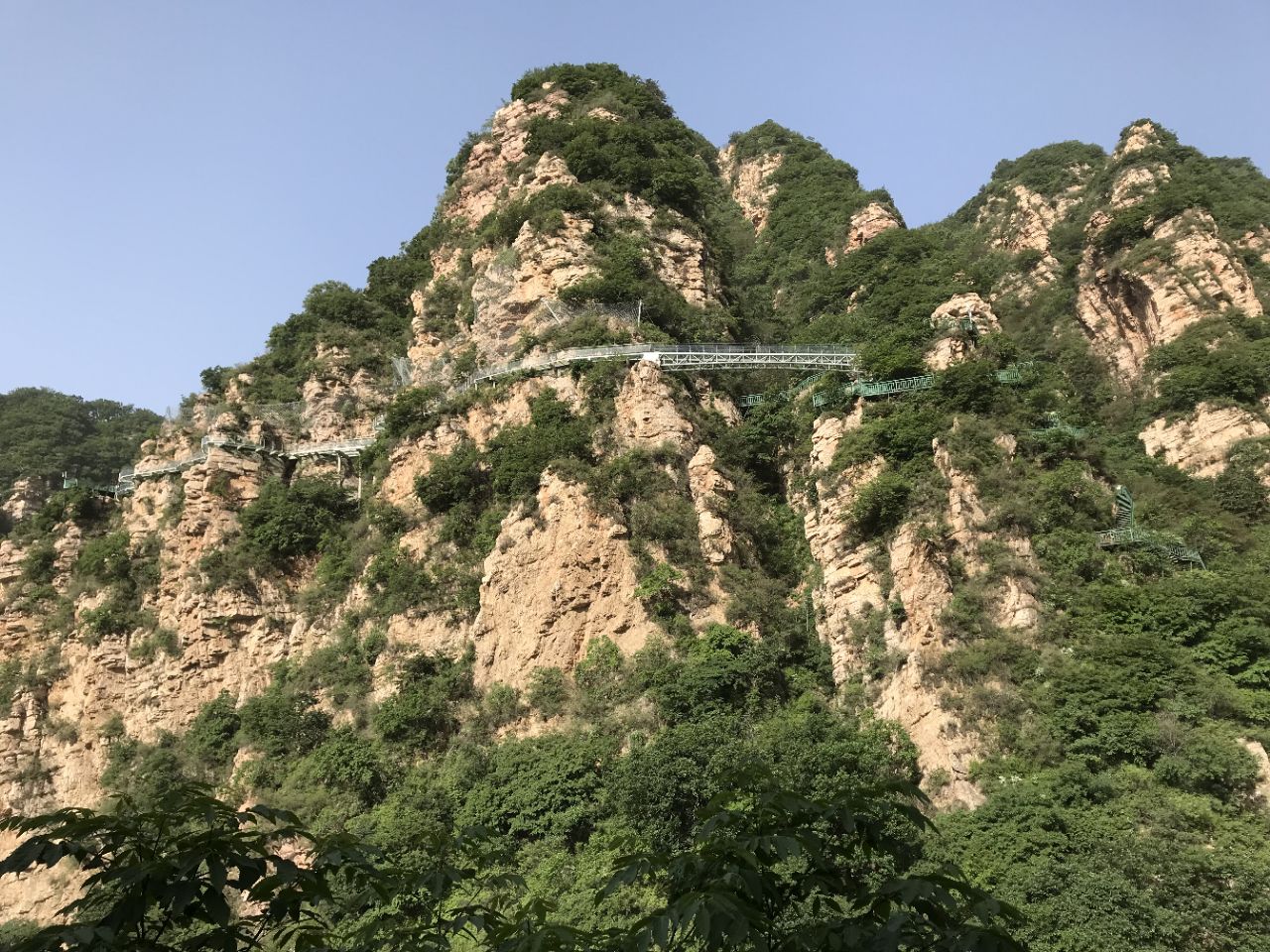 九山顶自然风景区旅游景点攻略图