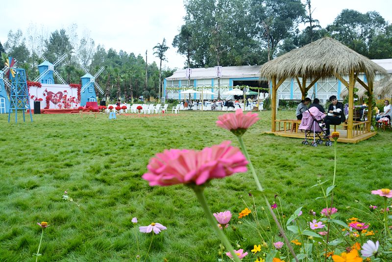 三聖鄉白鷺灣溼地公園自助燒烤(三聖鄉農家樂)旅遊景點攻略圖