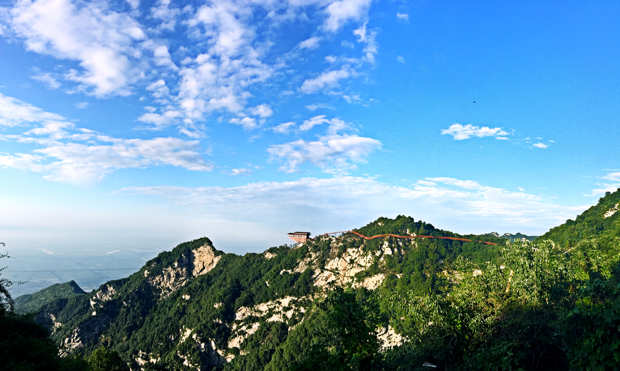 太华山少华山图片