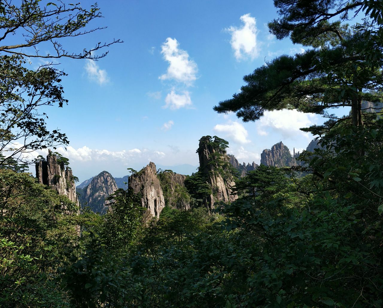 黄山仙人下棋图片