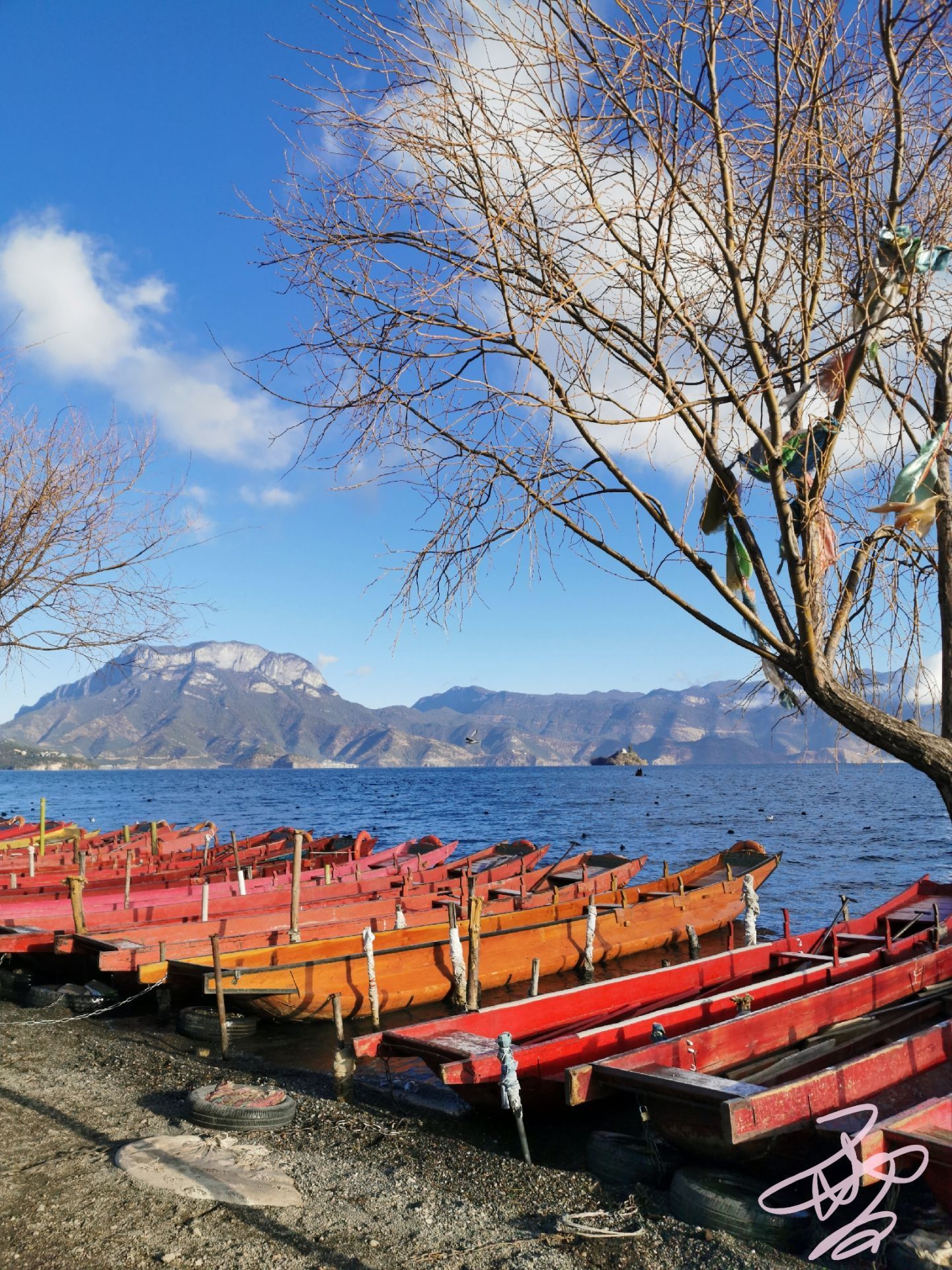 【携程攻略】泸沽湖大落水村景点,2019-12-5 梦在泸枯湖