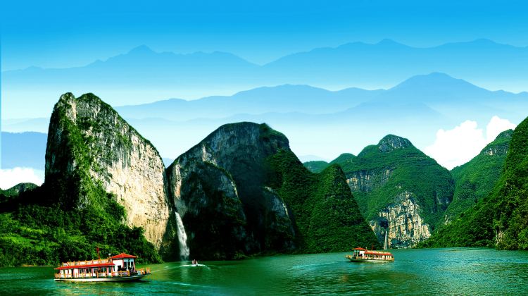 清江大峡谷-蝴蝶岩