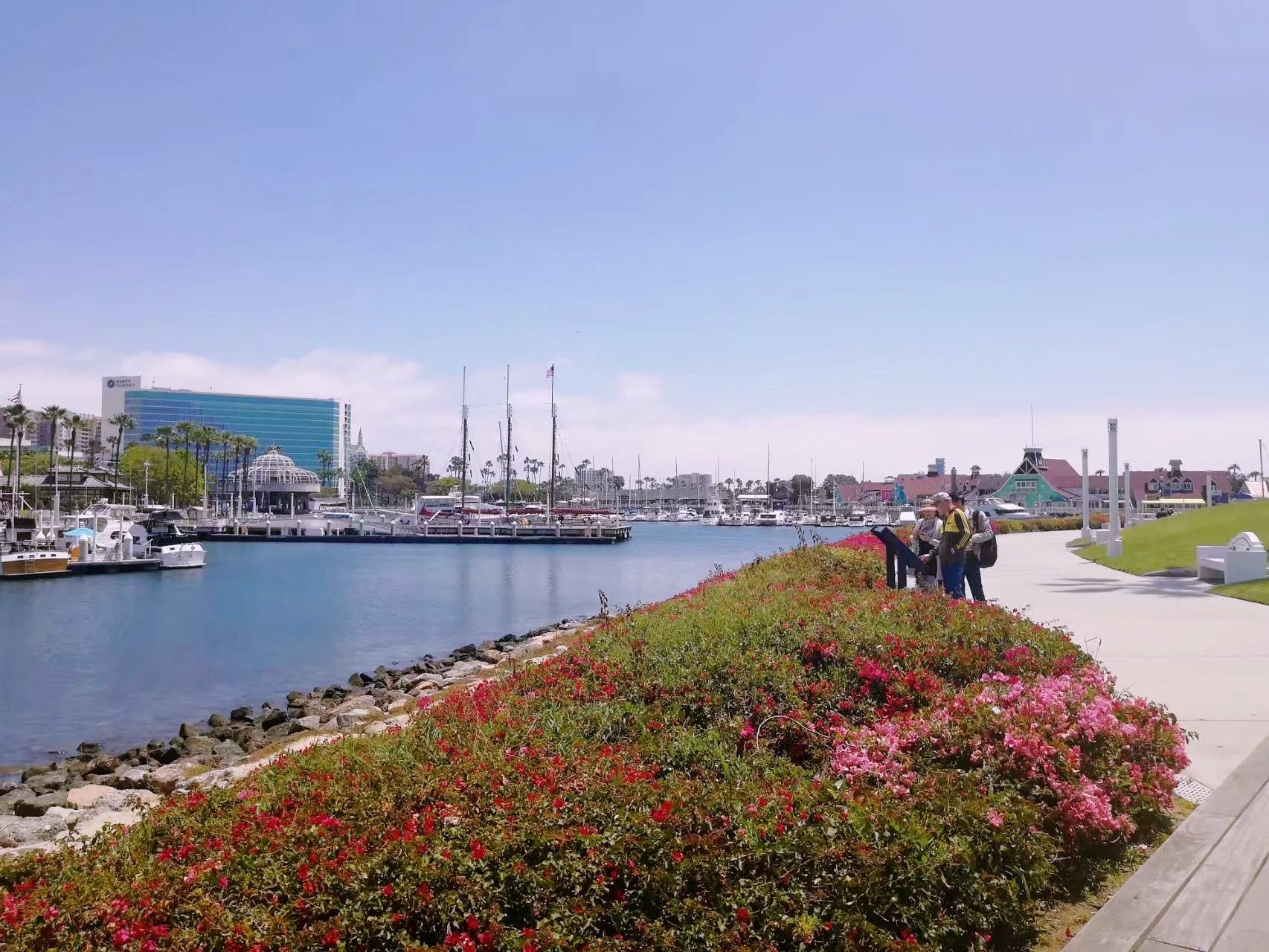 【攜程攻略】洛杉磯長灘景點,長灘的海岸線水上公園,位於洛杉磯長灘.