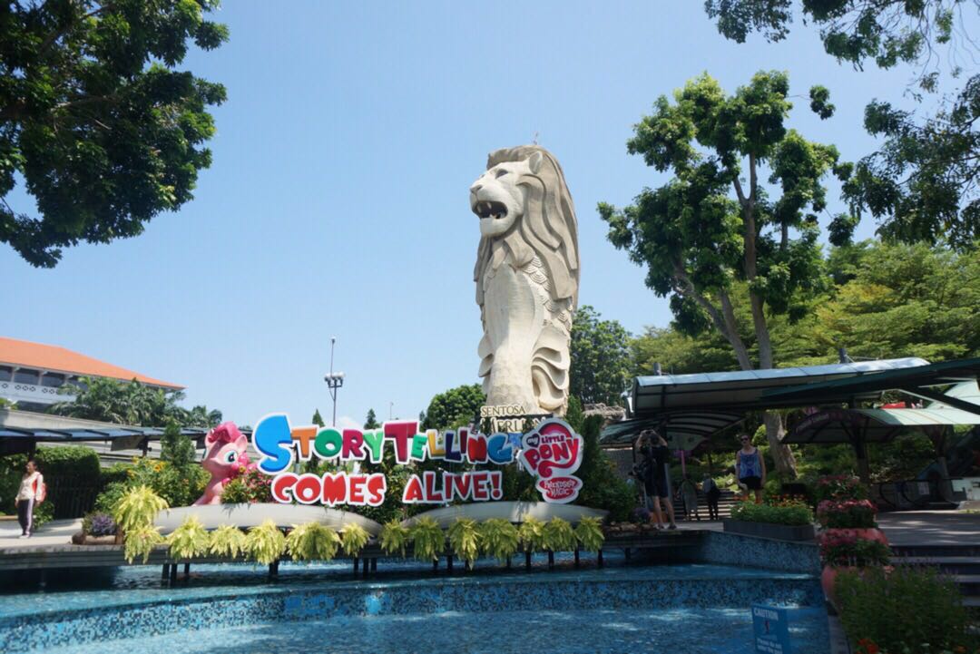 圣淘沙鱼尾狮塔