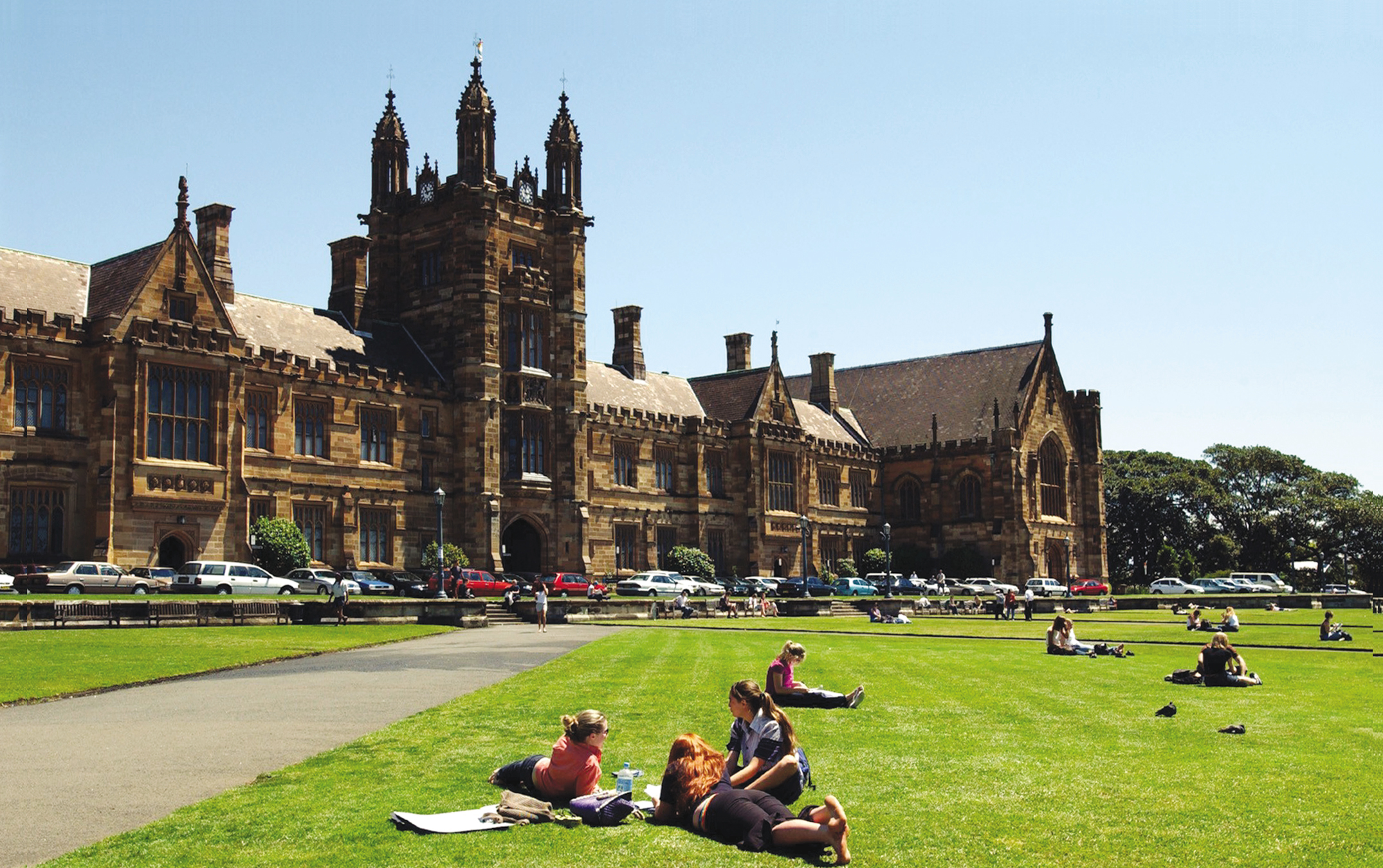 悉尼大学风景图片