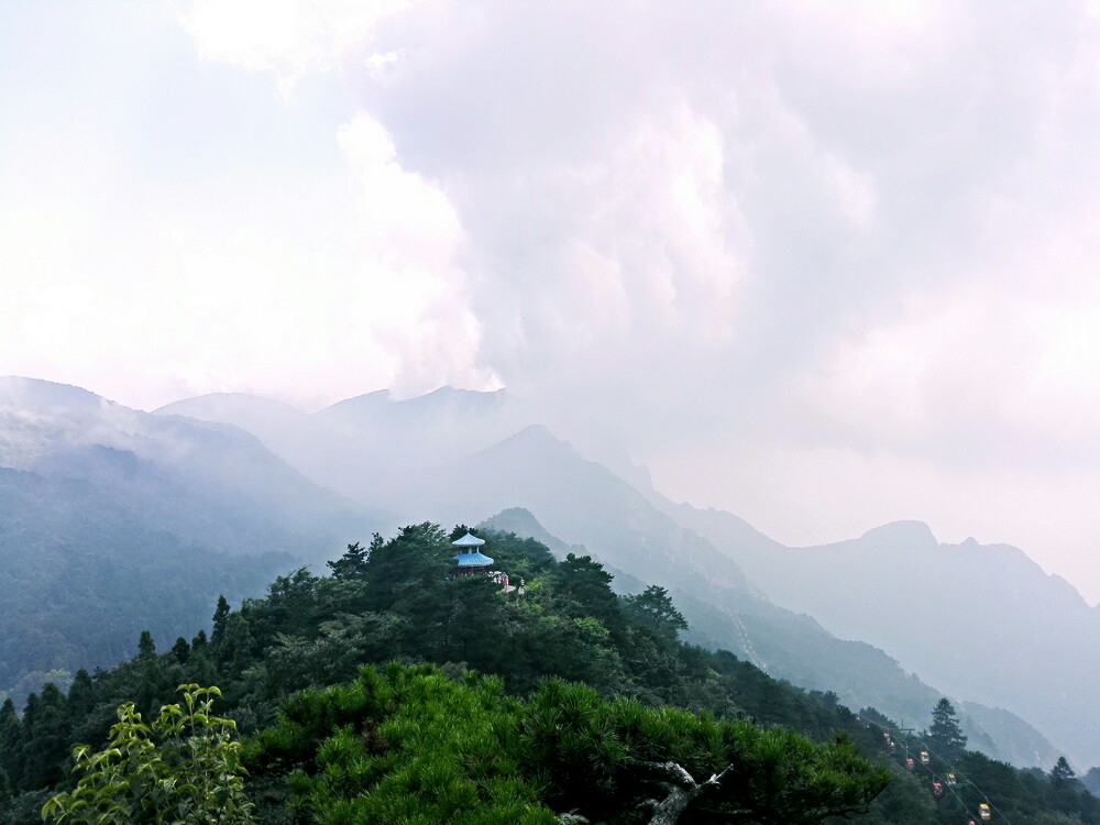 【携程攻略】庐山风景区含鄱口景点,虽然不如黄山和张家界美得那么