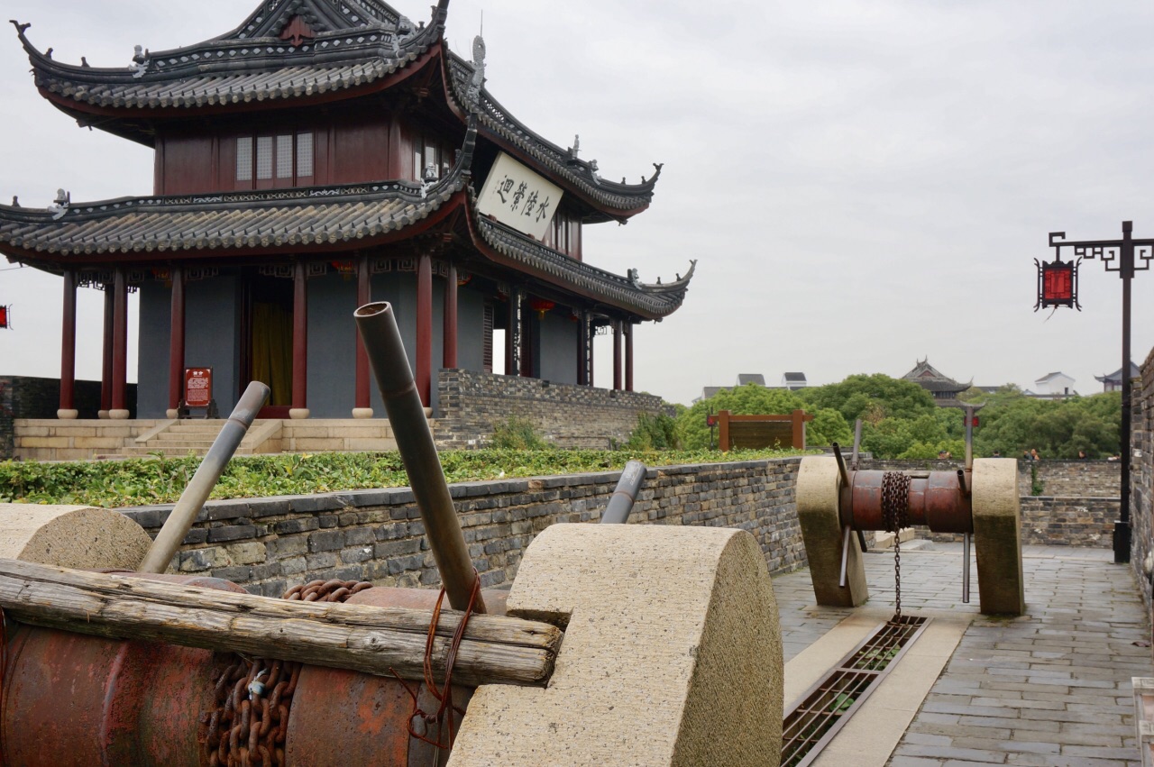 【携程攻略】苏州盘门景点,盘门三景:水陆城门,吴门桥,瑞光塔,到苏州
