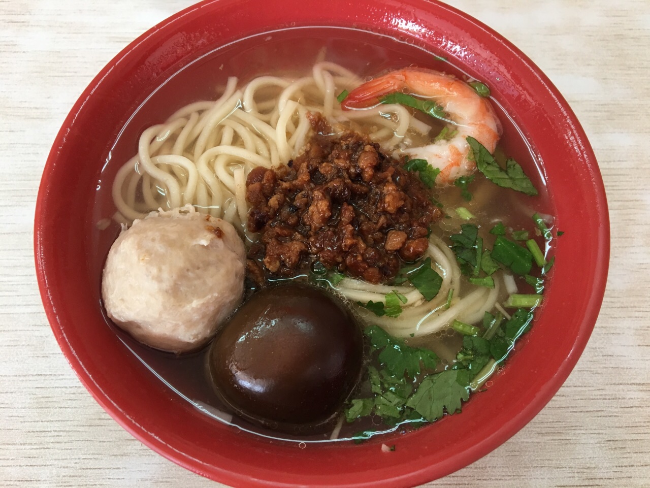 担仔麺（台湾風あっさりそぼろ中華麺）のレシピ・作り方 | レシピ | ミツカン業務用商品・メニューサイト