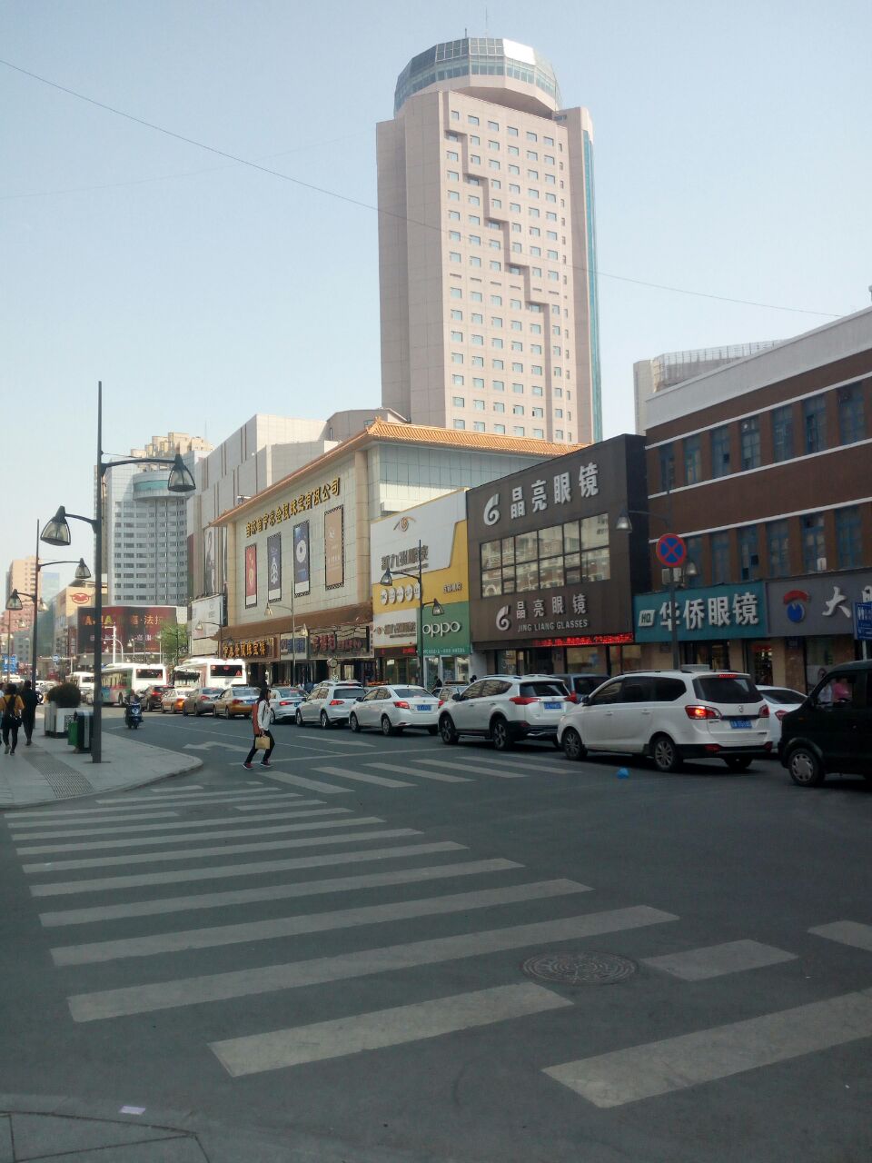 长春重庆路步行街图片