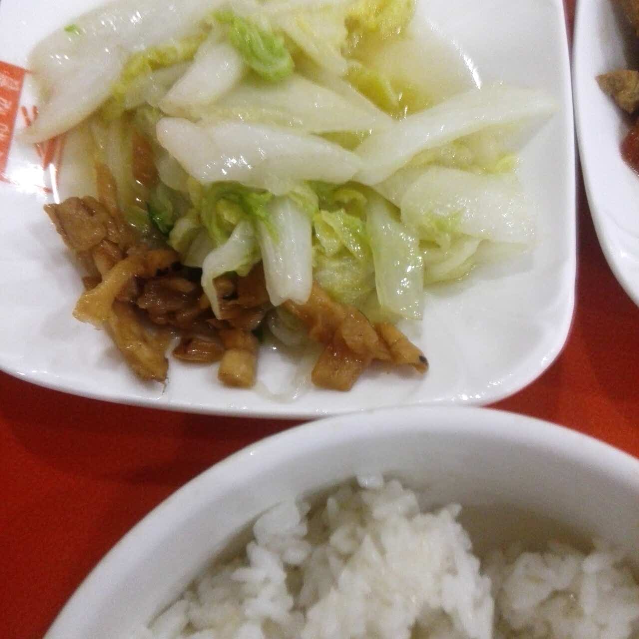 2021玲莉快餐(江南店)美食餐厅,青菜给得太少,没有什么味道.
