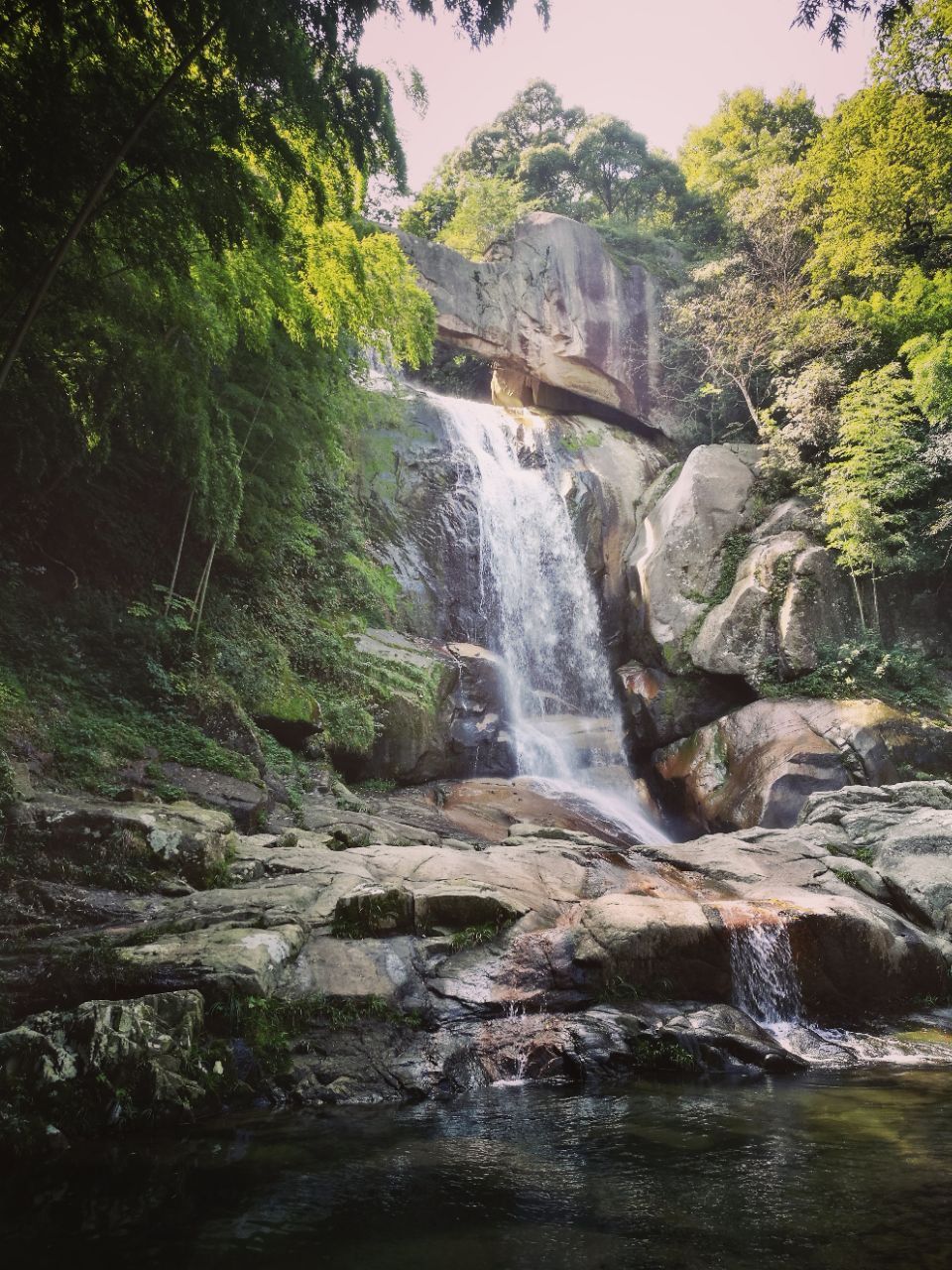 天台山去了石梁景区,国清景区,华顶景区和琼台仙谷.