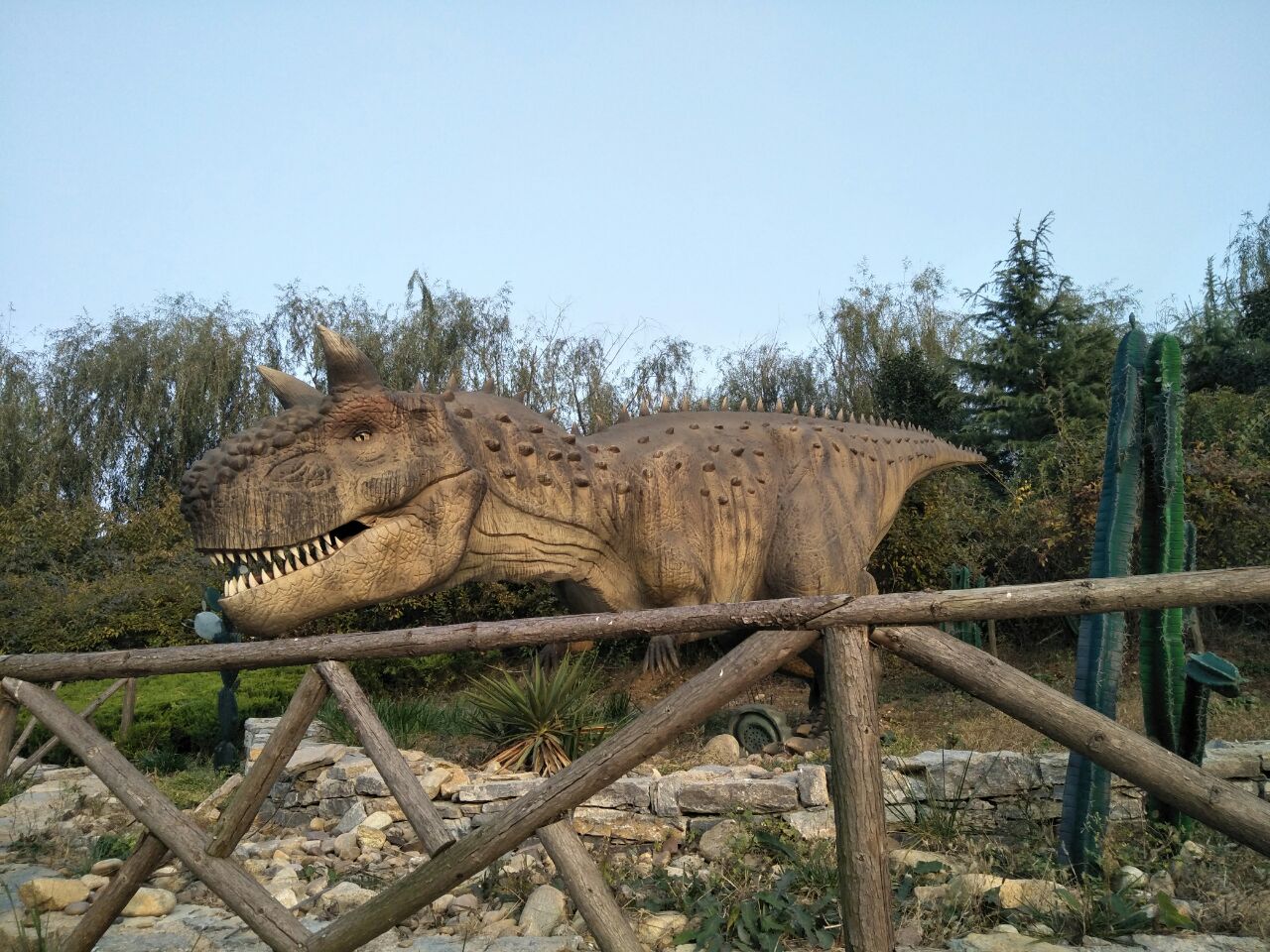 【携程攻略】临沂龙园旅游区景点,下午去的,时间有点紧张,只玩了恐龙