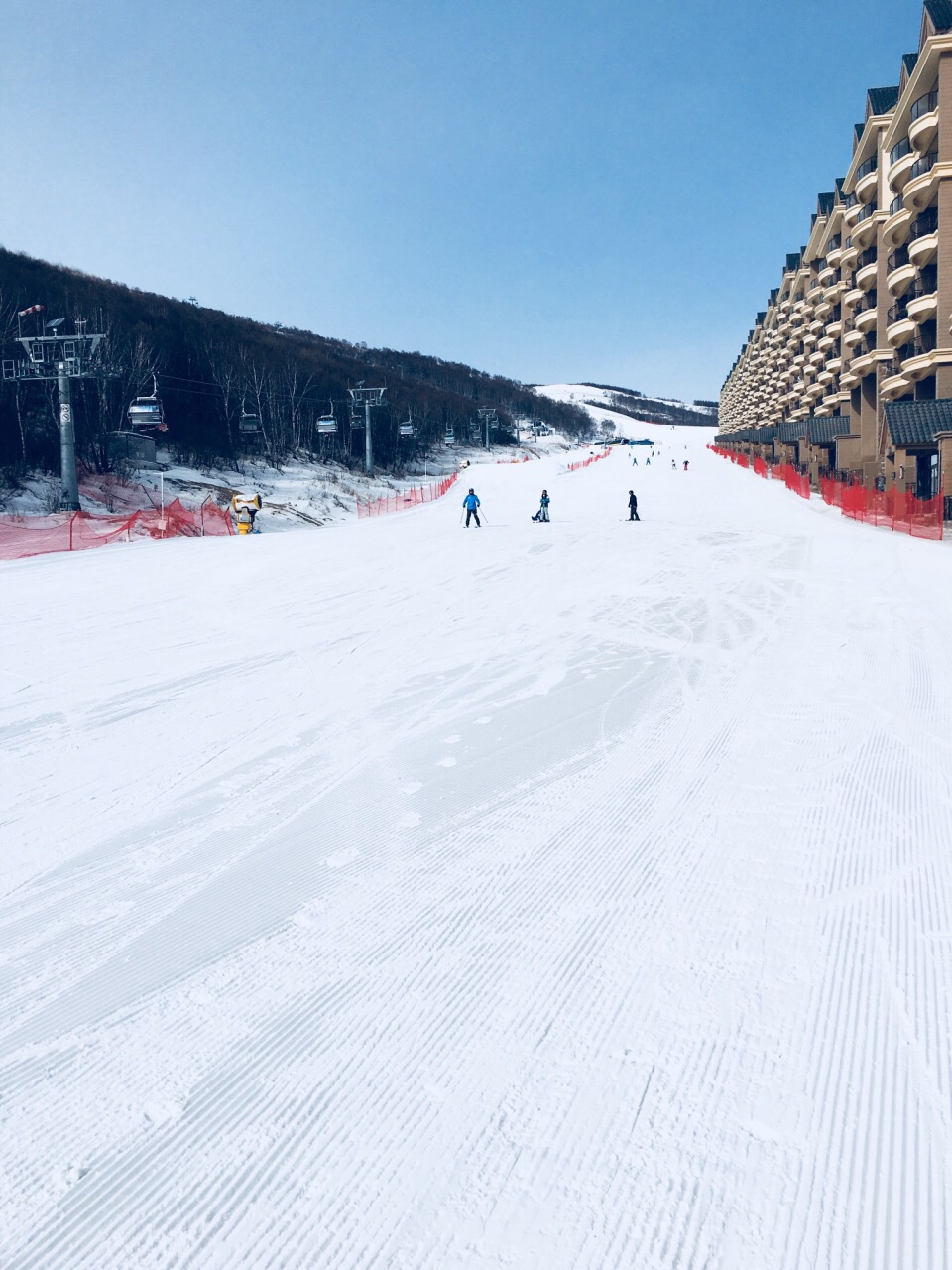 天堂寨滑雪场图片