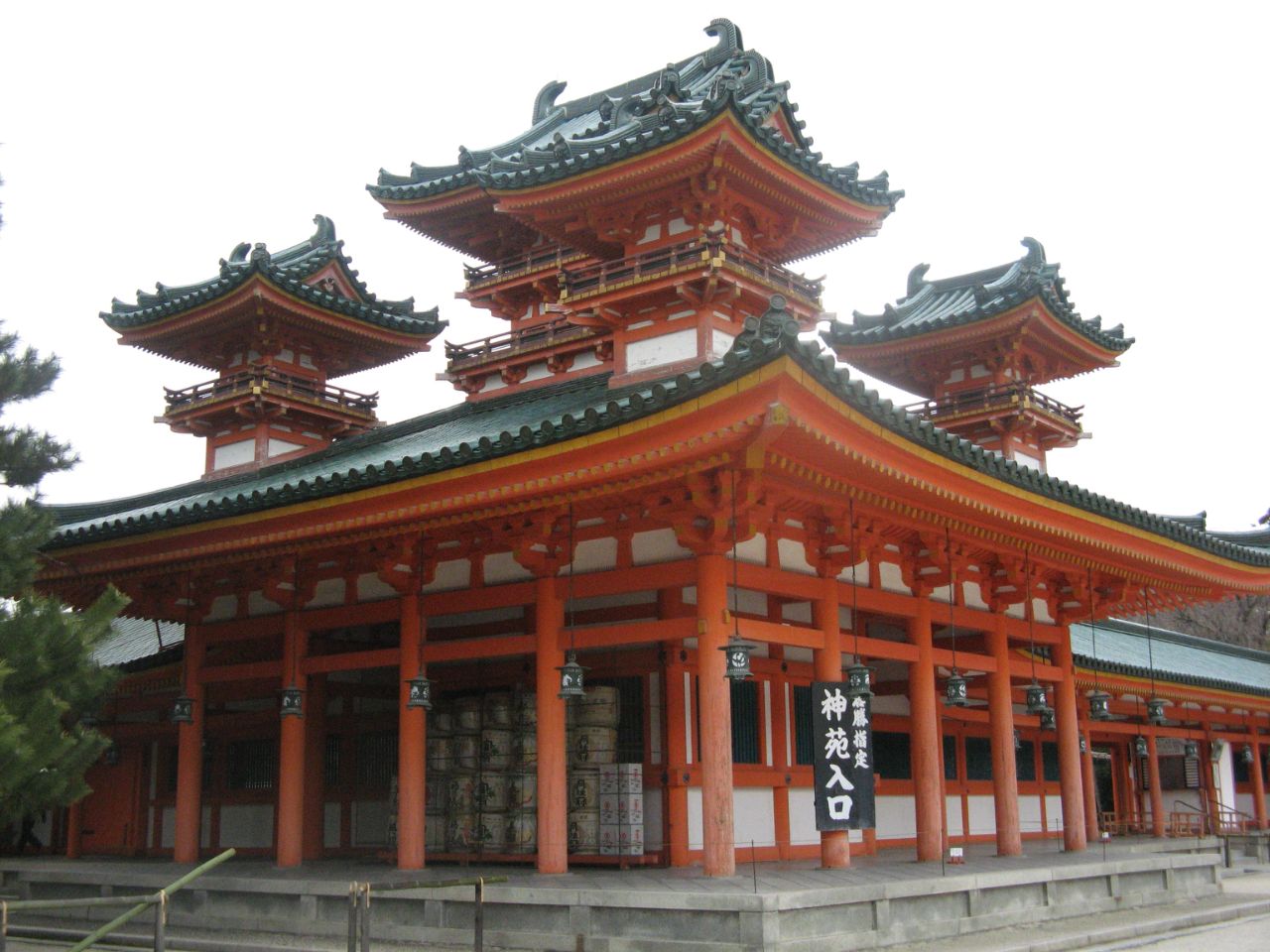京都的唐代古建筑图片