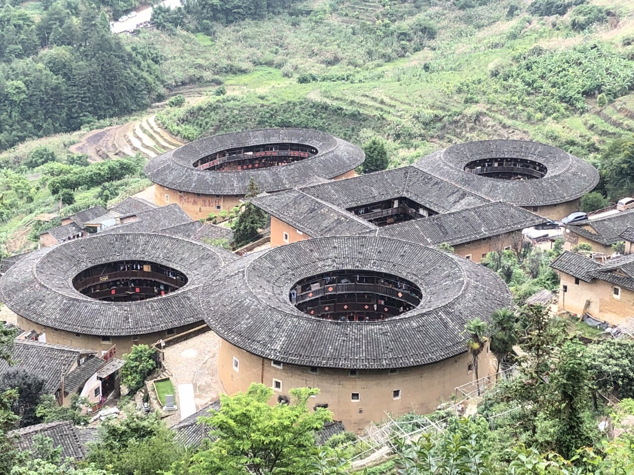 不是景区的土楼,福建三个土楼景区,福建土楼旅游区(第7页)_大山谷图库