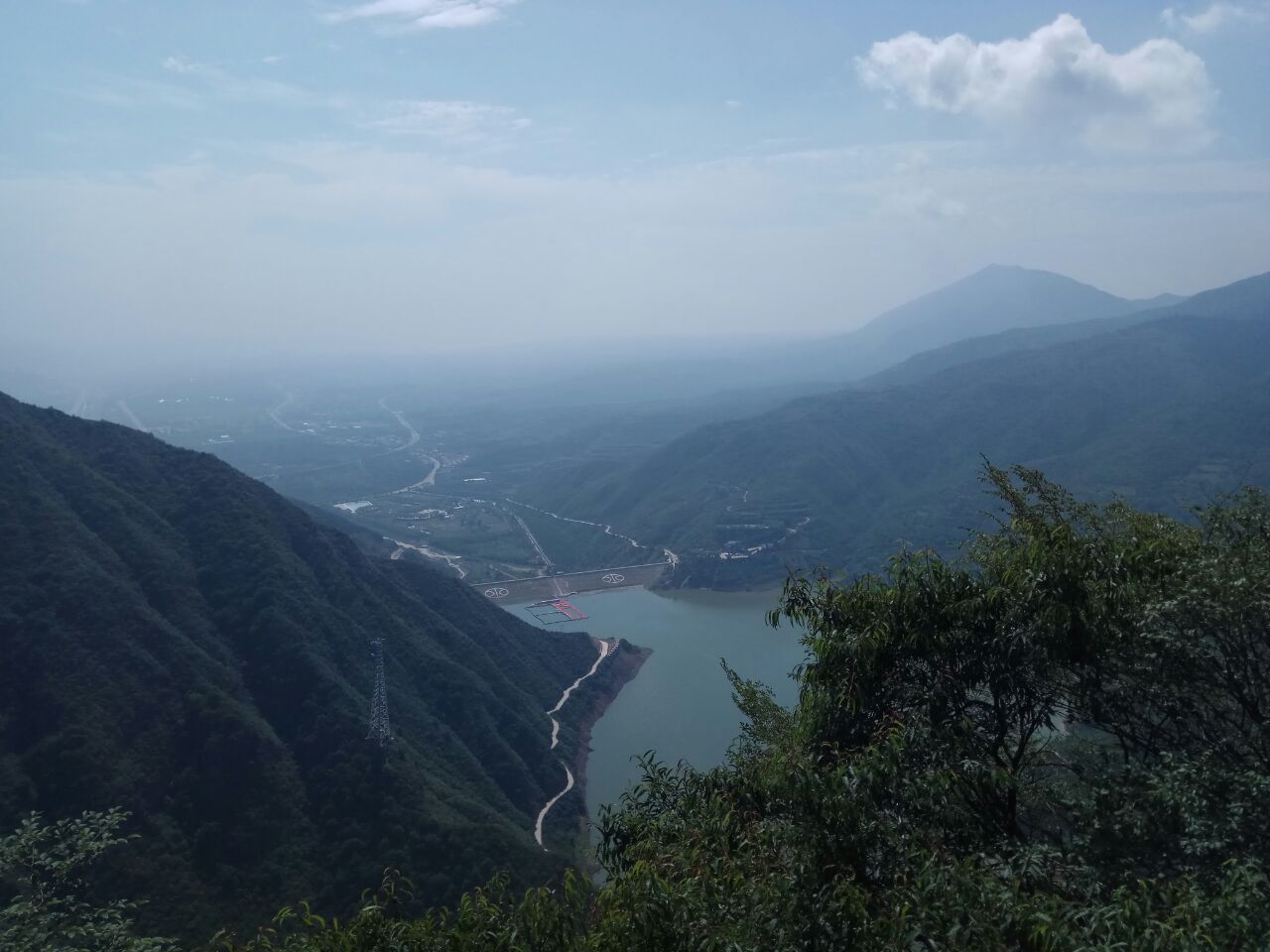 平凉崆峒水库图片