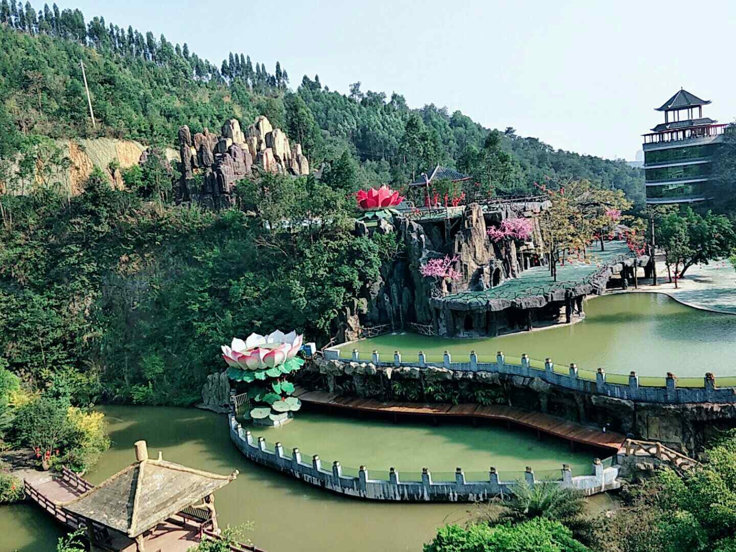 南宁龙门水都文化生态旅游景区-VR全景城市