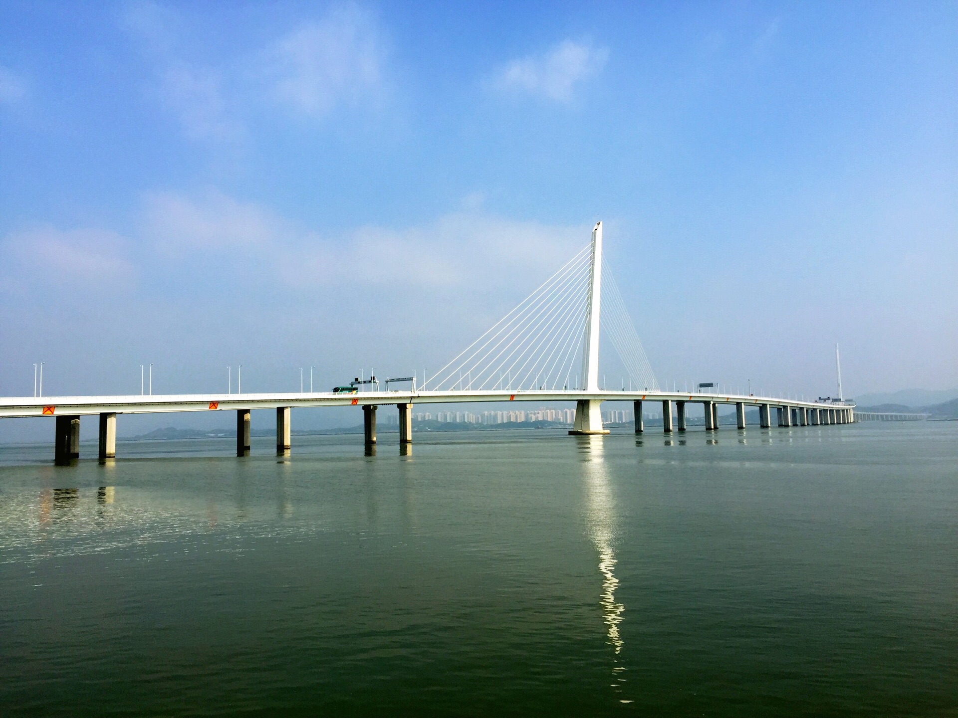 《深圳湾大桥》|摄影|风光摄影|摄影师子意 - 原创作品 - 站酷 (ZCOOL)