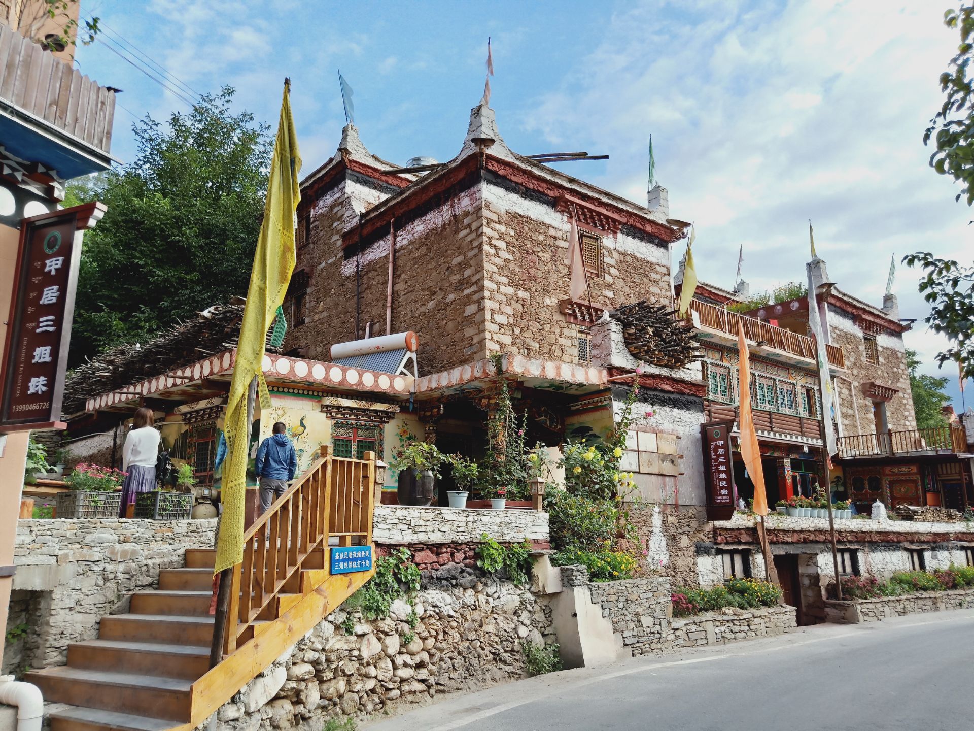 中国最美的乡村古镇丹巴甲居藏寨_图片_总汇_航拍四川_四川在线