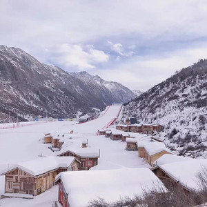 红原游记图文-川内最大的巨型天堂滑雪场，带你开启冰雪狂欢！