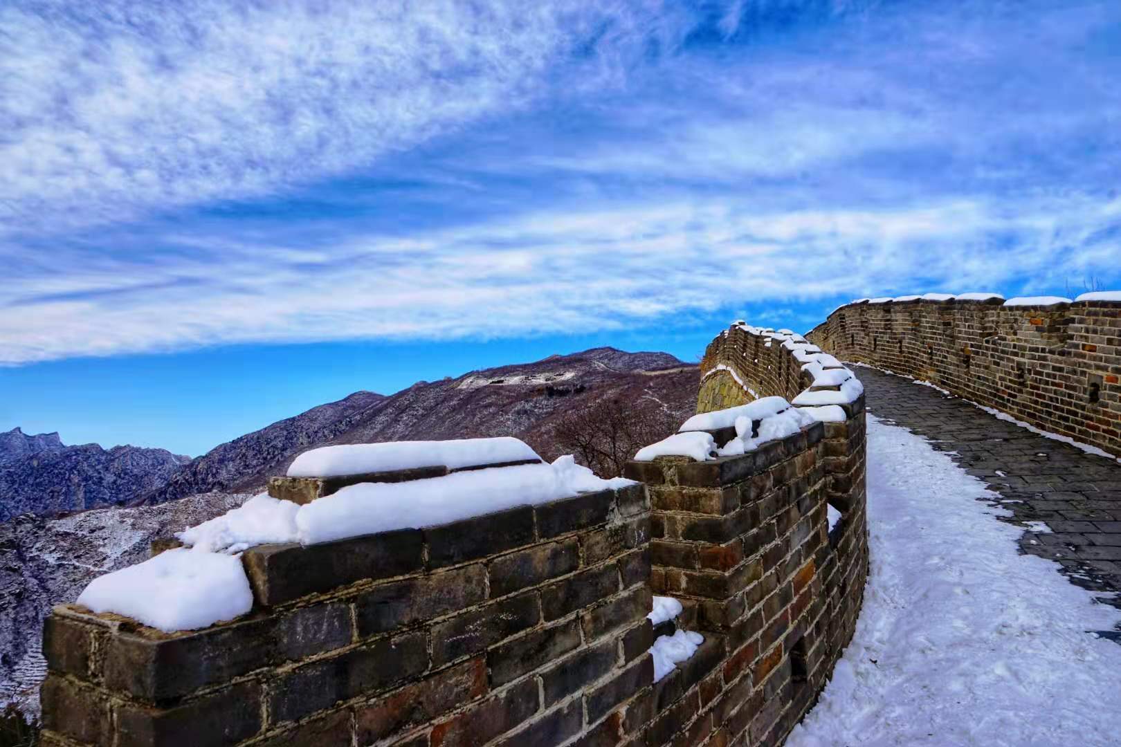 八达岭长城冬天,八达岭长城_大山谷图库