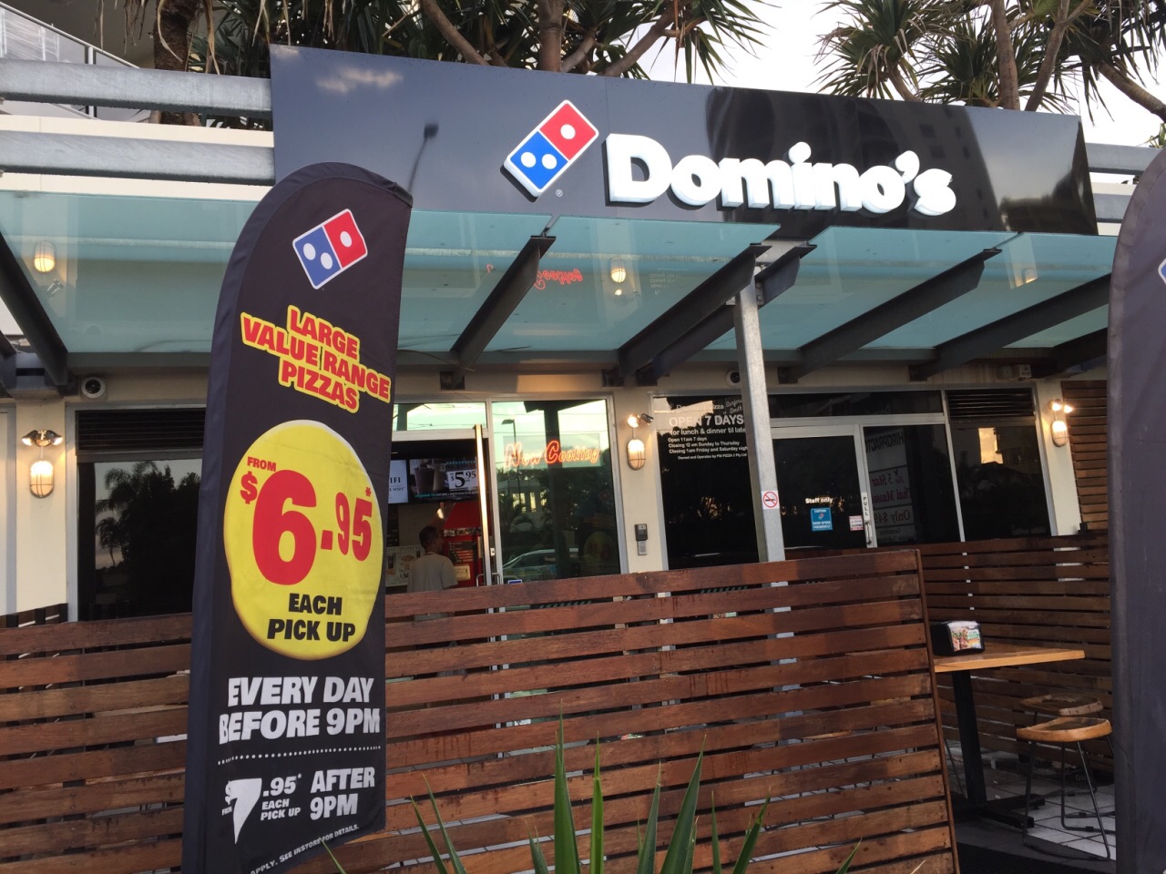 dominos pizza 3.0 分 2条点评 92/人 西餐 直线距离130m