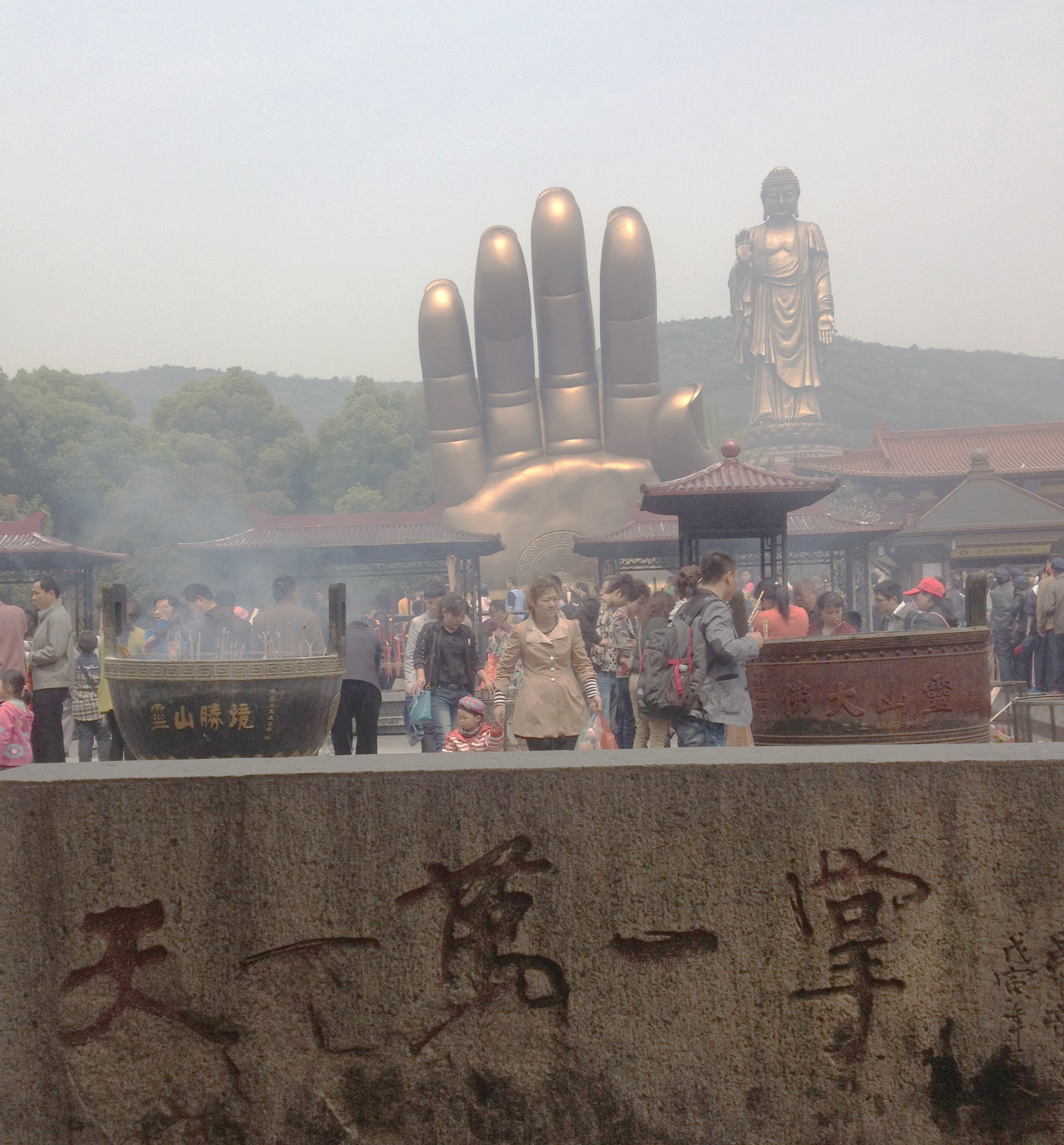 靈山景區天下第一掌適合家庭親子旅遊嗎,天下第一掌家庭親子景點推薦