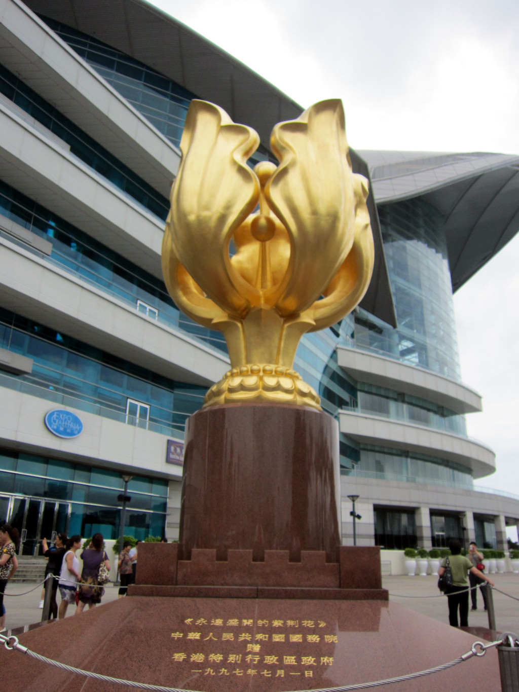 【携程攻略】香港金紫荆广场适合情侣出游旅游吗,金紫荆广场情侣出游