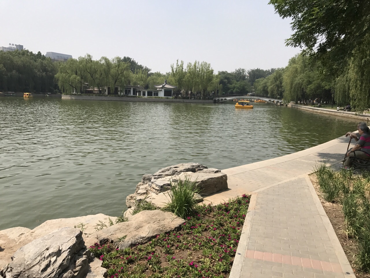 延吉青年湖图片