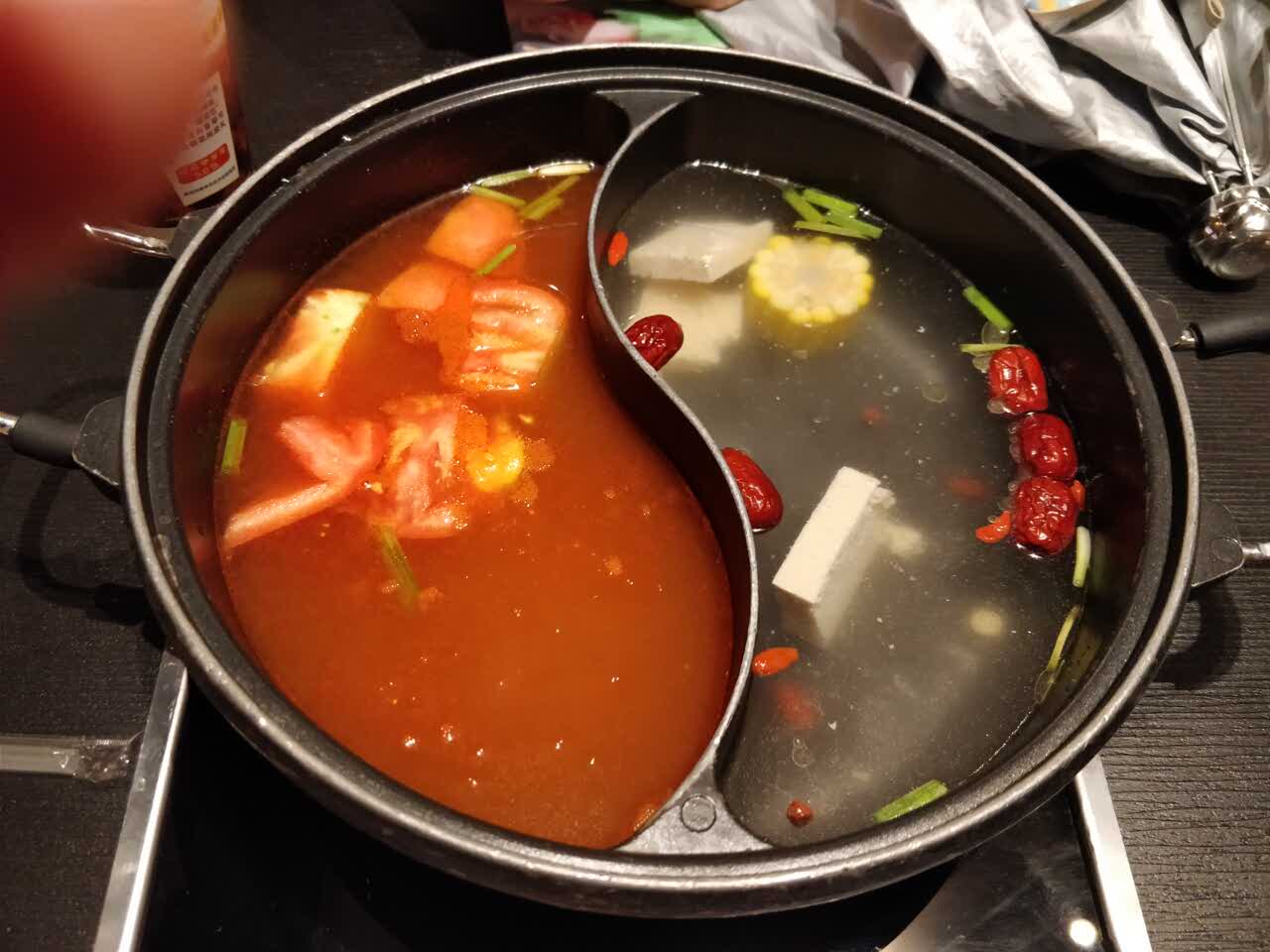 现在又试番茄&清汤,希望好吃