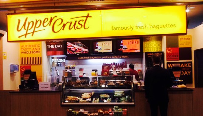 upper crust 直线距离 100m